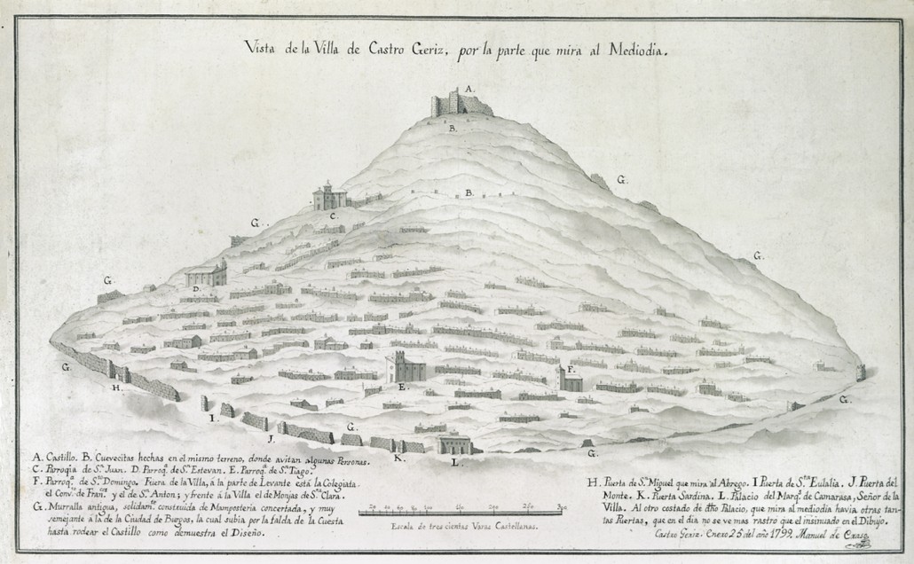 Plano Castrojeriz 1799