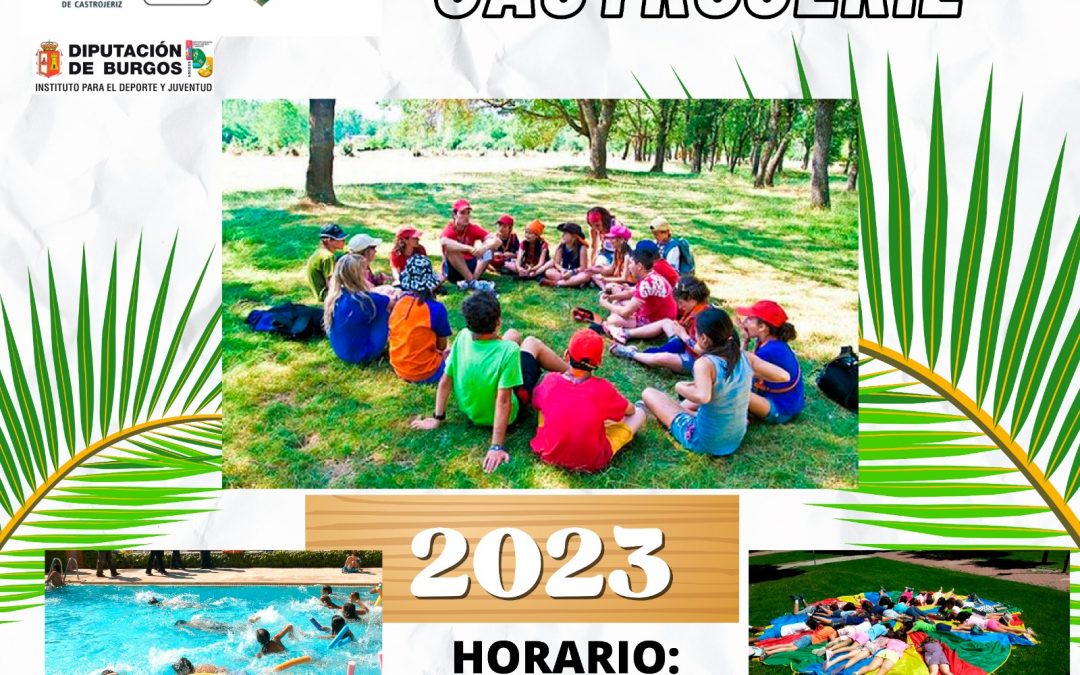 El Ayuntamiento de Castrojeriz abre el plazo de inscripción para los campamentos infantiles de verano