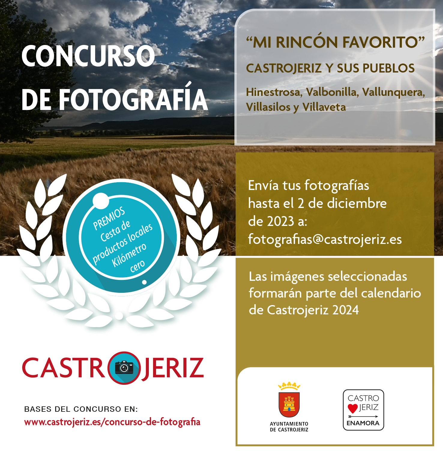 Cartel Concurso de fotografía Castrojeriz